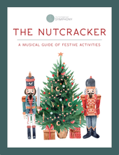 Load image into Gallery viewer, My Homegrown Symphony Full Year of Music Digital Bundle features 1 year worth of music curriculum for kids ages 4-12 including our Nutcracker Christmas digital curriculum