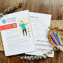Load image into Gallery viewer, STEP INTO SINGING - A 12 Lesson Beginner Vocal Training Unit (DIGITAL copy)