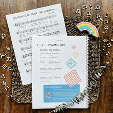 Load image into Gallery viewer, STEP INTO SINGING - A 12 Lesson Beginner Vocal Training Unit (DIGITAL copy)
