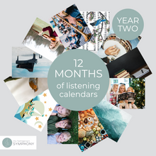 Load image into Gallery viewer, A Song A Day (YEAR TWO) - 12 Months of Listening Calendars