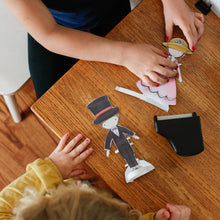 Load image into Gallery viewer, printable paper doll set included with Clara Schumann lesson