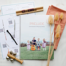 Load image into Gallery viewer, the cover of a digital children's music curriculum title PRELUDE