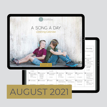 Load image into Gallery viewer, A Song A Day (YEAR ONE) - Individual Monthly Listening Calendars